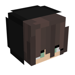 Black skin: head render