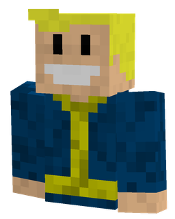 Blue skin: bust render