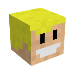 Blue skin: head render