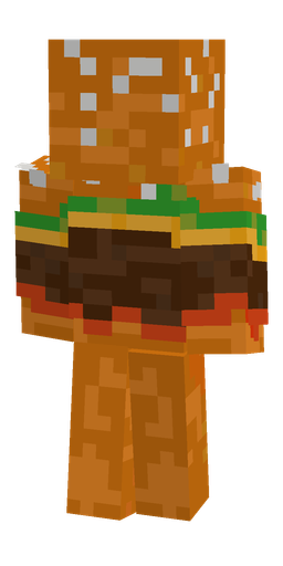 Brown skin: body, back render