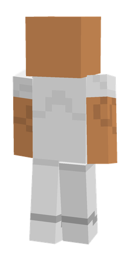 Orange skin: body, back render