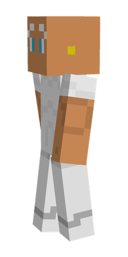 Orange skin: body, left side render