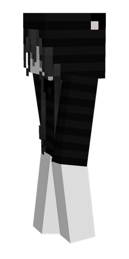 Black skin: body, left side render