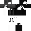 Black skin: raw texture render