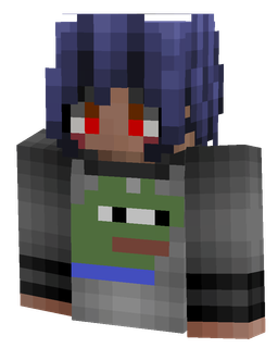 Black skin: bust render