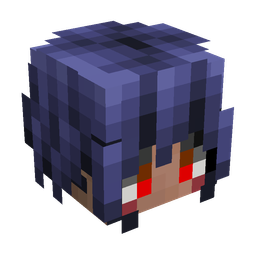Black skin: head render