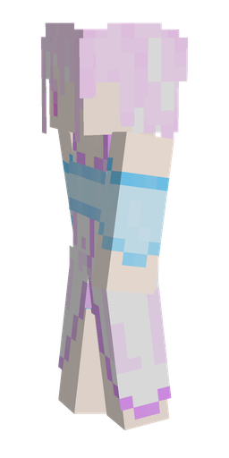 Orange skin: body, left side render