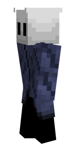 Black skin: body, left side render