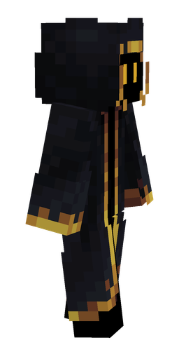 Black skin: body, right side render