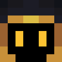 Black skin: face render