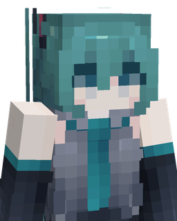 Blue skin: bust render