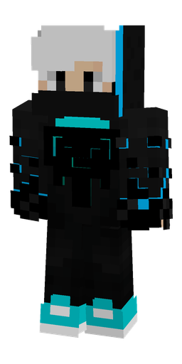 Black skin: body, front render