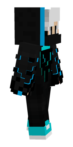 Black skin: body, right side render