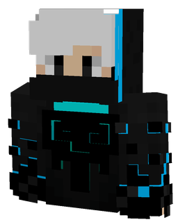 Black skin: bust render