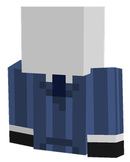 Blue skin: bust render