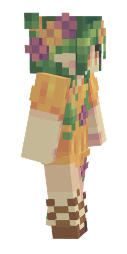 Green skin: body, right side render