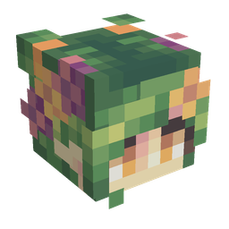 Green skin: head render