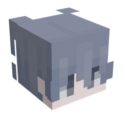 Black skin: head render