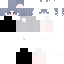 Black skin: raw texture render