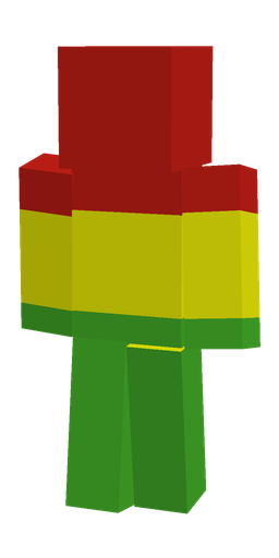 Classic skin: body, back render