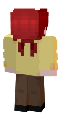 Brown skin: body, back render