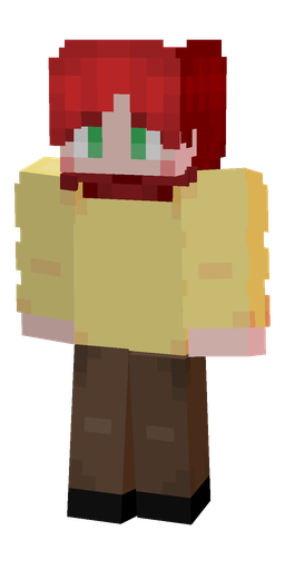 Brown skin: body, front render