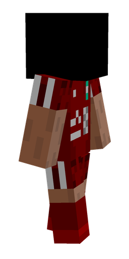 Black skin: body, right side render
