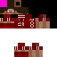 Black skin: raw texture render