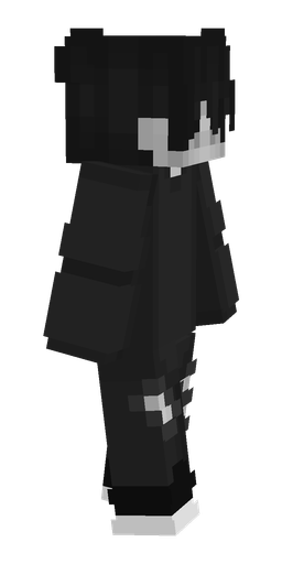 Black skin: body, right side render