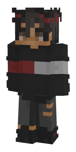 Black skin: body, front render