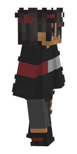 Black skin: body, right side render