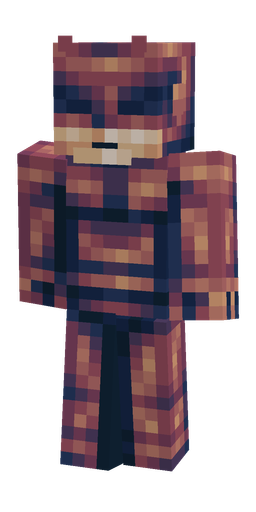 Blue skin: body, front render