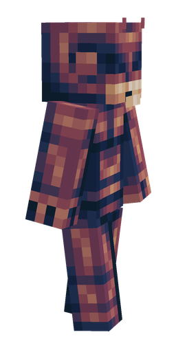 Blue skin: body, right side render