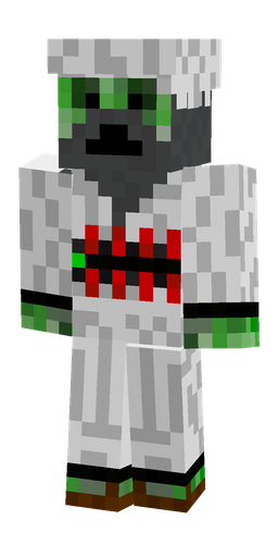 Black skin: body, front render