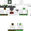 Black skin: raw texture render