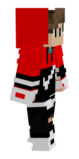 Black skin: body, right side render