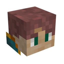 Blue skin: head render