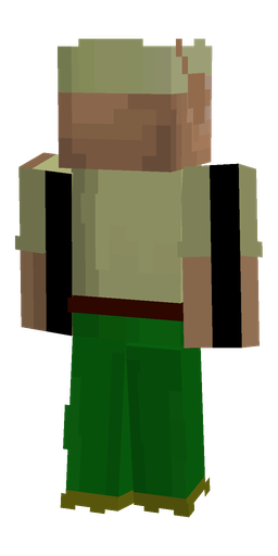 Classic skin: body, back render