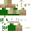 Classic skin: raw texture render