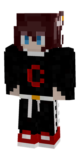 Black skin: body, front render