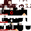 Black skin: raw texture render