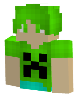 Blue skin: bust render