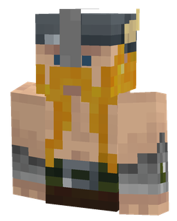 Brown skin: bust render
