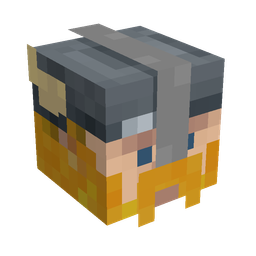 Brown skin: head render