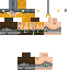 Brown skin: raw texture render