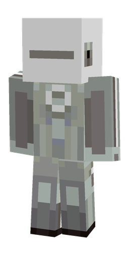 Classic skin: body, back render