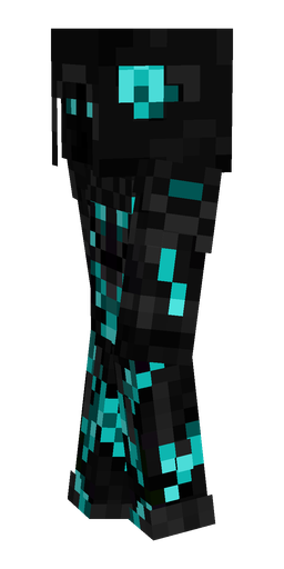 Black skin: body, left side render