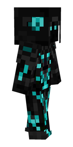 Black skin: body, right side render
