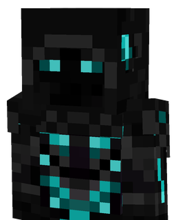 Black skin: bust render
