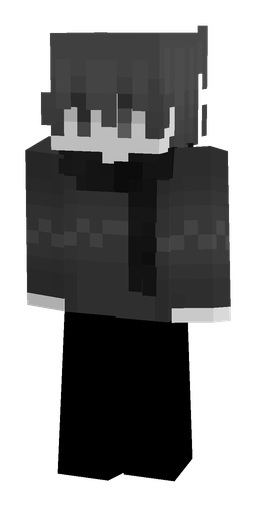 Black skin: body, front render